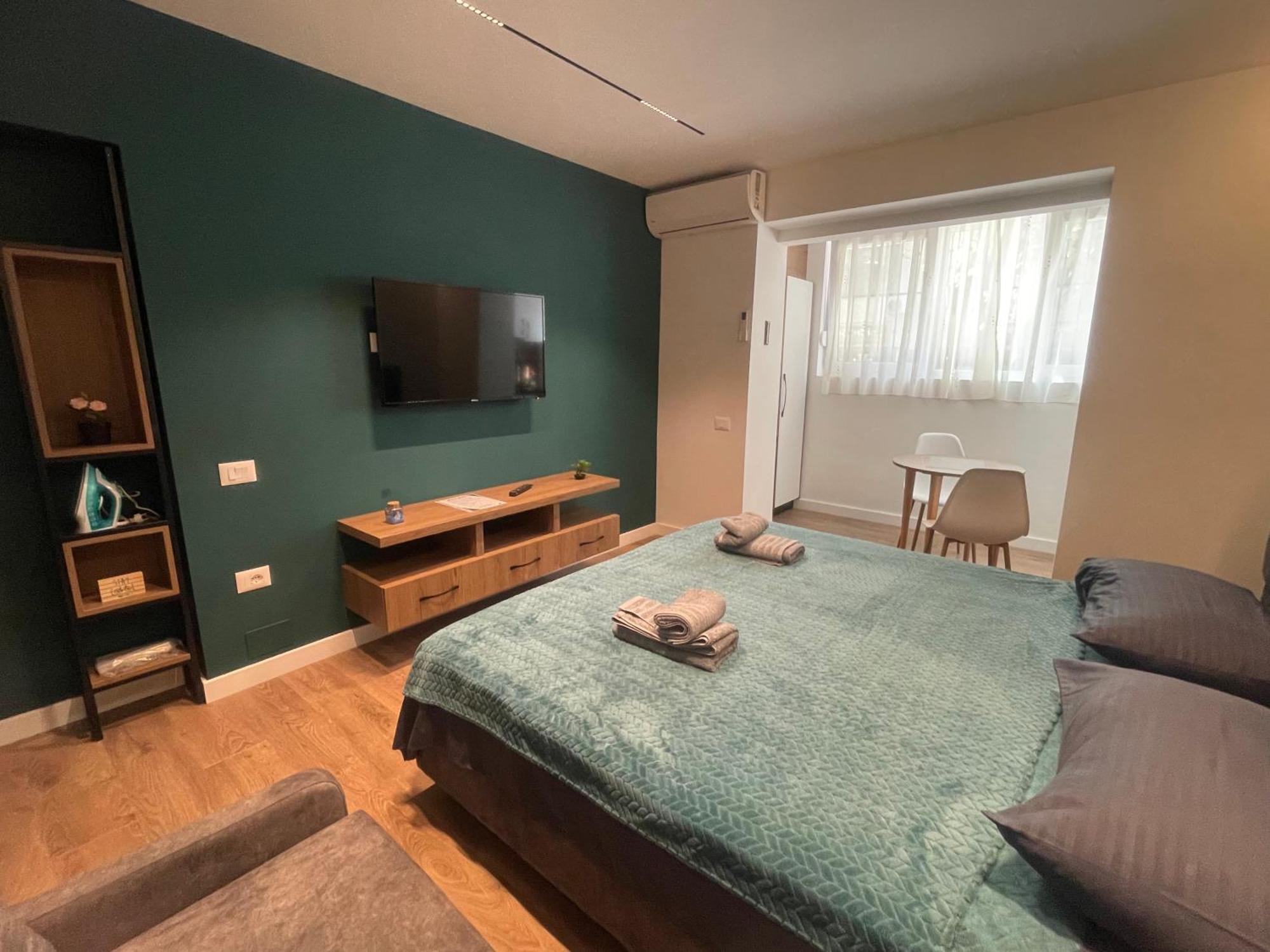 Downtown Studio Apartments Tiran Dış mekan fotoğraf